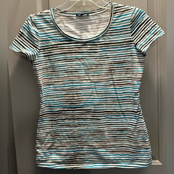 Lafayette 148 Size P Short Sleeve Pullover Top EUC - Picture 1 of 5